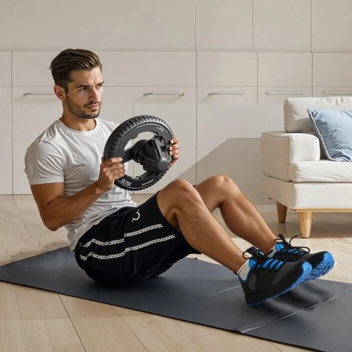 Koduva VEVOR cross training batai, M pločio, 8 UK dydis, platūs priekiniai, su arkos atrama, juodi