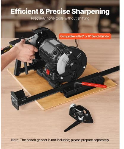 VEVOR Daugiafunkcė galandinimo sistema „Vari-Grind Pro“, skirta 6" ir 8" stalinėms galandinimo staklėms