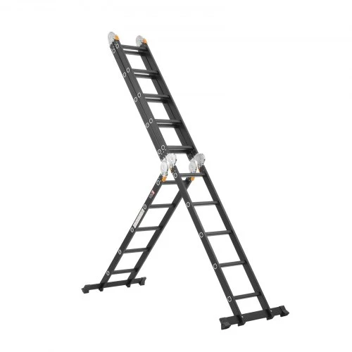 Koduva VEVOR daugiafunkcės sulankstomos kopėčios, 7 viename, 19 ft, 330 lbs