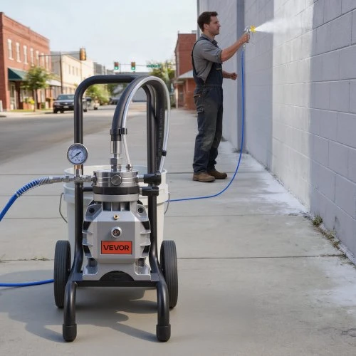 VEVOR Diafragminis airless dažų purkštuvas TA-990, 1500 W, 2800 psi