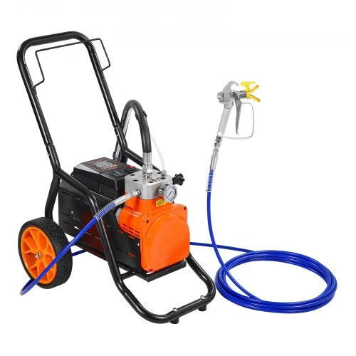 Koduva VEVOR diafragminis beorinis dažų purkštuvas, 1700 W, 3000 psi, su prailginimo strypu