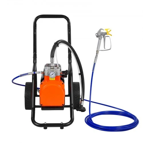 Koduva VEVOR diafragminis beorinis dažų purkštuvas, 1700 W, 3000 psi, su prailginimo strypu