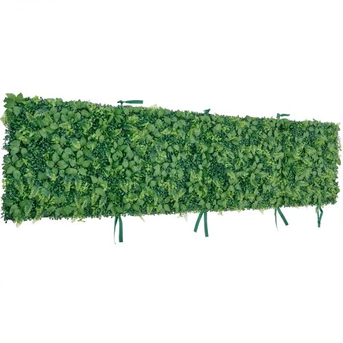Koduva VEVOR dirbtinė augalų siena, 4 vnt. 61 x 243,8 cm buksmedžio panelės