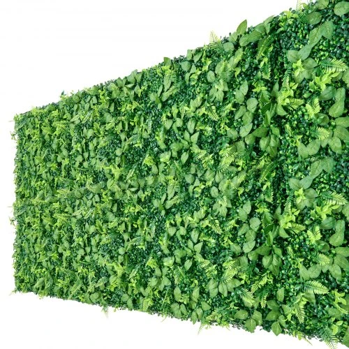 Koduva VEVOR dirbtinė augalų siena, 4 vnt. 61 x 243,8 cm buksmedžio panelės