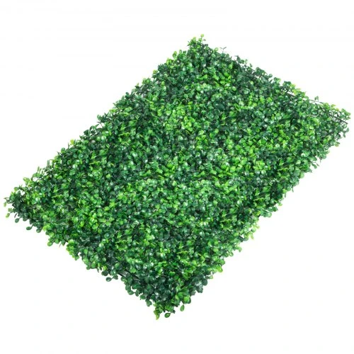 VEVOR Dirbtinės buksmedžio panelės, 12 vnt., 24 x 16 col., 4 cm, žalios