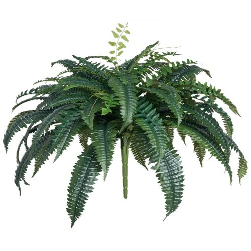 VEVOR Dirbtinis papartis, 1219 mm, 88 lapai, žalios spalvos