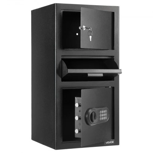 Koduva VEVOR drop safe TD-SS70, juodas, 35 x 35 x 70 cm
