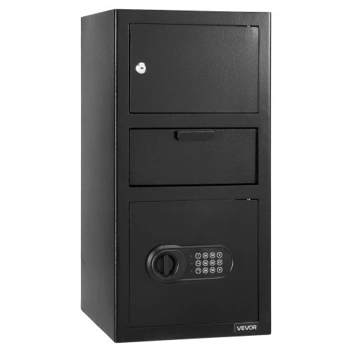 Koduva VEVOR drop safe TD-SS70, juodas, 35 x 35 x 70 cm