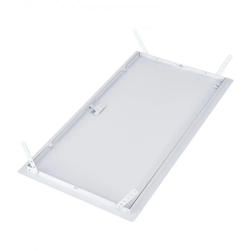 VEVOR Drywall prieigos panelė, 64x34 cm, cinkuotas plienas, balta, su varžtiniu užraktu, 32x62 cm angai