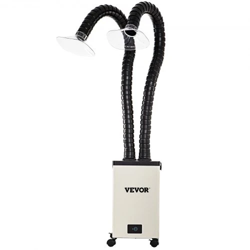 Koduva VEVOR dūmų ištraukiklis lituokliui, 150 W, 106 CFM, 3 pakopų filtrai, 3 greičiai, su žarna