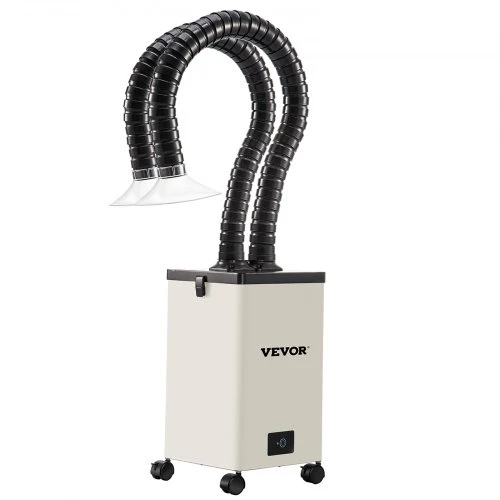 Koduva VEVOR dūmų ištraukiklis lituokliui, 150 W, 106 CFM, 3 pakopų filtrai, 3 greičiai, su žarna