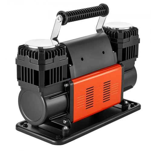 Koduva VEVOR dviejų cilindrų sunkiasvoris oro kompresorius, 300 l/min, 12 V, 150 PSI