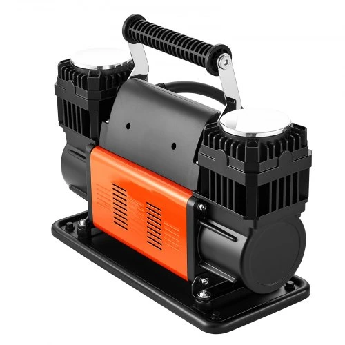Koduva VEVOR dviejų cilindrų sunkiasvoris oro kompresorius, 300 l/min, 12 V, 150 PSI