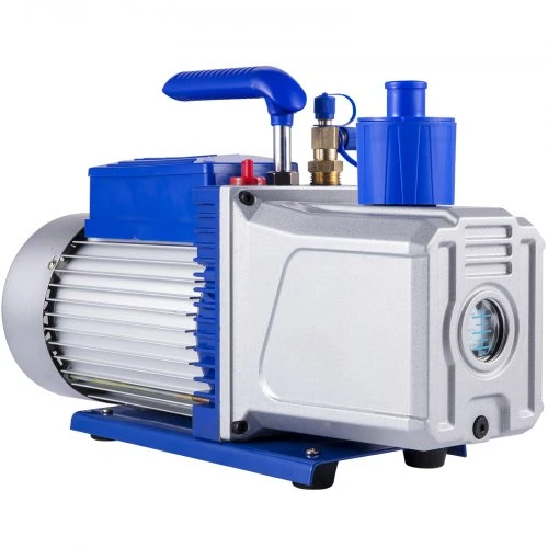 VEVOR Dviejų pakopų vakuuminis siurblys, 746 W (1 HP)