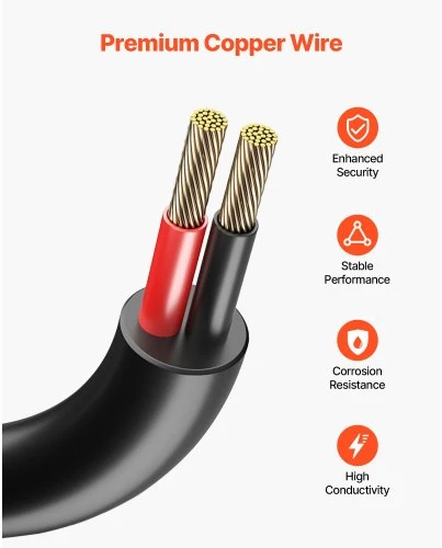 VEVOR Dvigubos baterijos izoliatoriaus rinkinys, 12 V 80 A, 13,3 mm² (6 AWG), VSR relė su voltmetru ir LCD