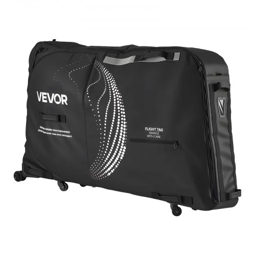 VEVOR Dviračio kelioninis krepšys, universalus transportavimo dėklas su TSA užraktu, iki 130 cm ratų bazei