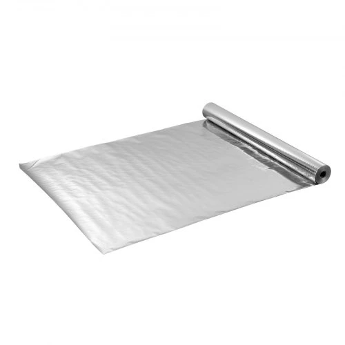 VEVOR Dvisluoksnė atspindinti izoliacijos ritė, perforuotas spindulinis barjeras, 0,15 mm, 38,1 m x 1,22 m