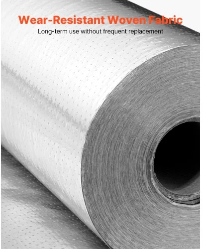 VEVOR Dvisluoksnė atspindinti izoliacijos ritė, perforuotas spindulinis barjeras, 0,15 mm, 38,1 m x 1,22 m