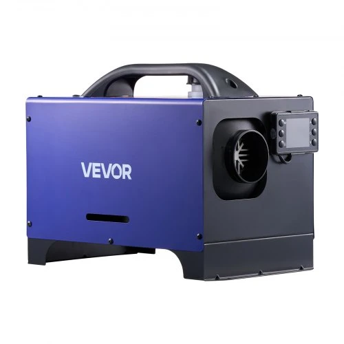 VEVOR Dyzelinis šildytuvas, 12–24 V, 5–8 kW, nešiojamas, su nuotoliniu pultu ir LCD ekranu