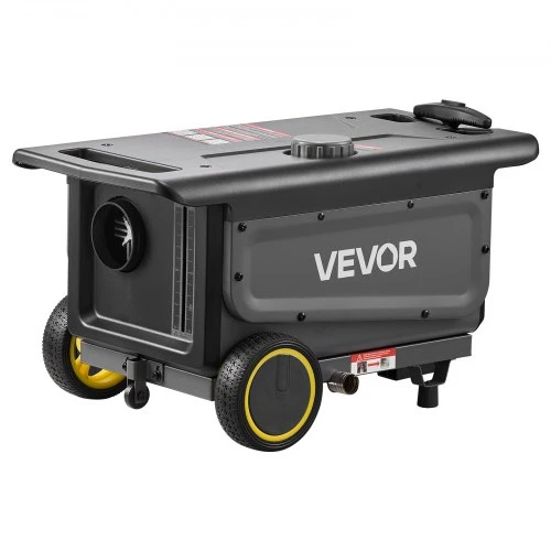 VEVOR Dyzelinis šildytuvas, 5–8 kW, DC 12 V/24 V, nešiojamas su Bluetooth programėle, nuotoliniu pultu ir LCD ekranu, 5 l