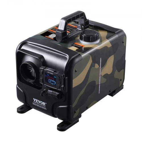 VEVOR Dyzelinis šildytuvas 5–8 kW, 12V/24V, Bluetooth, nuotolinis valdymas, CY5004