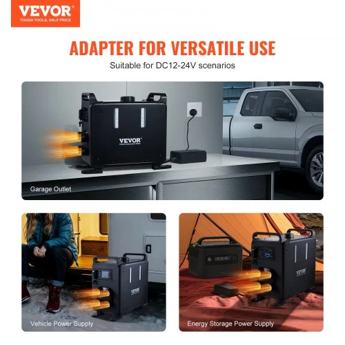 VEVOR Dyzelinis šildytuvas CY5002, 12V/24V, 5-8 kW