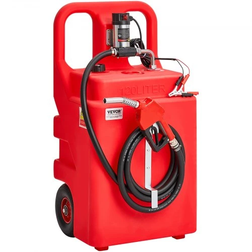 VEVOR Dyzelino perpilimo talpa, 32 gal., su 12 V DC 10 GPM elektriniu siurbliu