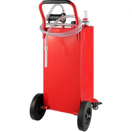 VEVOR Dyzelino talpa, 113,6 l, 23,5 l/min, 180 W, su elektriniu siurbliu ir ratais