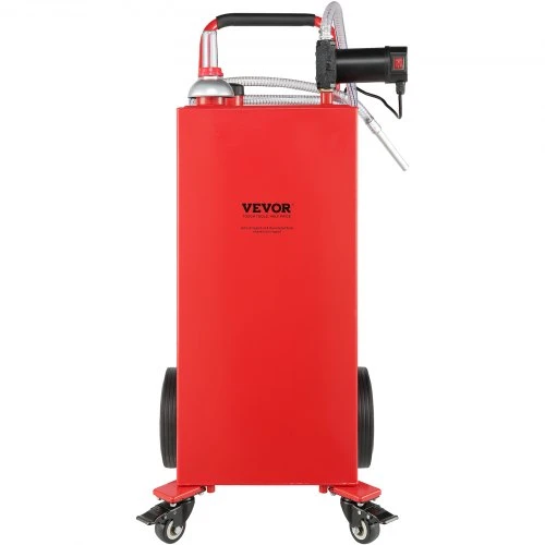 VEVOR Dyzelino talpa, 113,6 l, 23,5 l/min, 180 W, su elektriniu siurbliu ir ratais