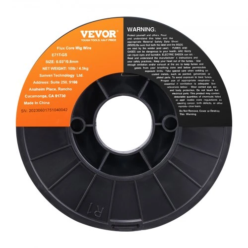 Koduva VEVOR E71T-GS mig suvirinimo viela, 0,8 mm, 4,5kg