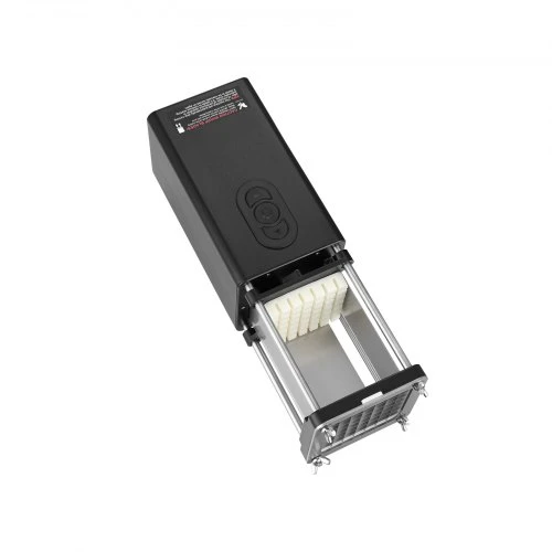 VEVOR Elektrinė bulvių griežinėlių pjaustyklė, 1/2 col. ir 3/8 col. nerūdijančio plieno peiliai