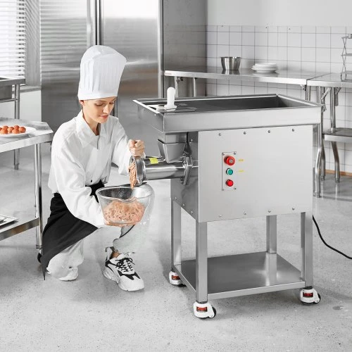 VEVOR Elektrinė mėsmalė, 22 lbs/min, 32#, 2200 W, nerūdijančio plieno, komercinė