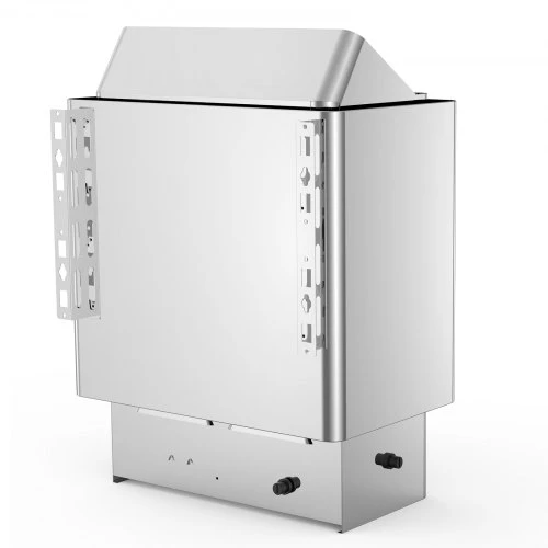 VEVOR Elektrinė pirties krosnelė 9 kW, 380–415 V, šlapio ir sauso naudojimo, su valdymo bloku, nerūdijančio plieno