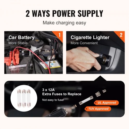VEVOR Elektrinis automobilio kėliklis, 3 t