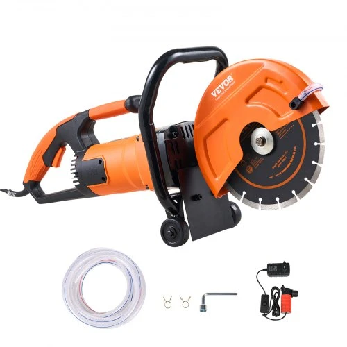 VEVOR Elektrinis betono pjūklas DC235, 1800 W, 70 x 54 x 33 cm