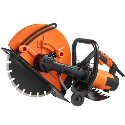 VEVOR Elektrinis betono pjūklas DC355, 2600 W, 35,6 cm, su vandens siurbliu ir disku