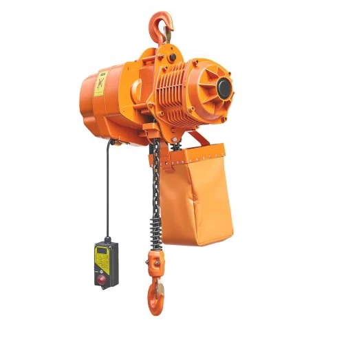 VEVOR Elektrinis grandininis keltuvas 2000 kg, 6 m, trifazis, su 100 m belaide nuotolinio valdymo pultu