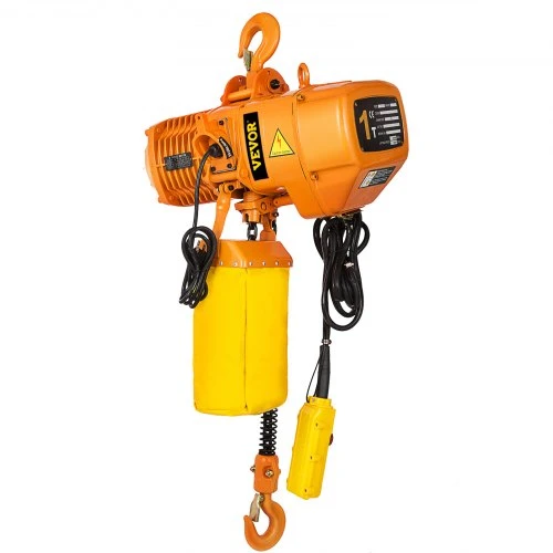 VEVOR Elektrinis grandininis keltuvas, 2200 lbs, 13 ft, 230 V, su laidiniu pultu