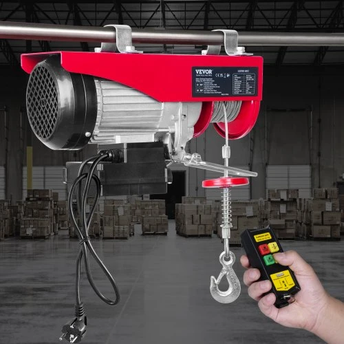 Koduva VEVOR elektrinis keltuvas, 598,7kg, 1150 W, 220 V, belaidis nuotolinio valdymo pultas