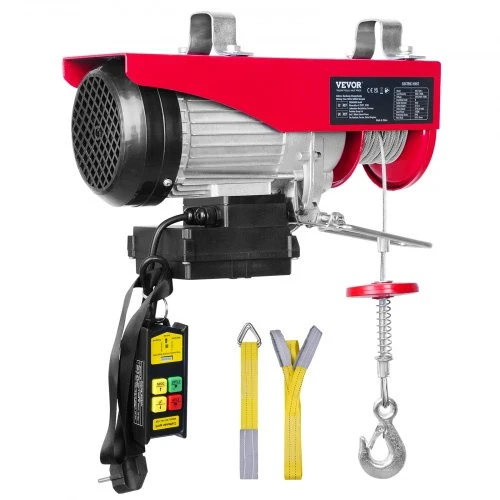 Koduva VEVOR elektrinis keltuvas, 800 kg, 1450 W, 220 V, belaidis nuotolinis valdymas, 12 m