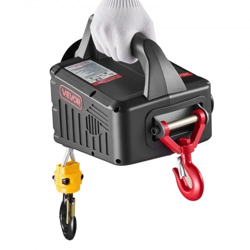 Koduva VEVOR elektrinis keltuvas gervė 2-in-1, 500 kg, 1500 W, 7,6 m, su laidiniu ir rankiniu valdymu