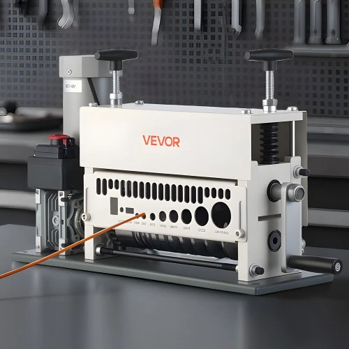 Koduva VEVOR elektrinis laidų izoliacijos nuėmimo aparatas, 1,5–40 mm, 11 kanalų, 370 W