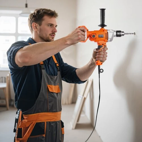 Koduva VEVOR elektrinis maišymo gręžtuvas, 15,89 mm, 0–850 aps./min., 1100 W, su D formos rankena