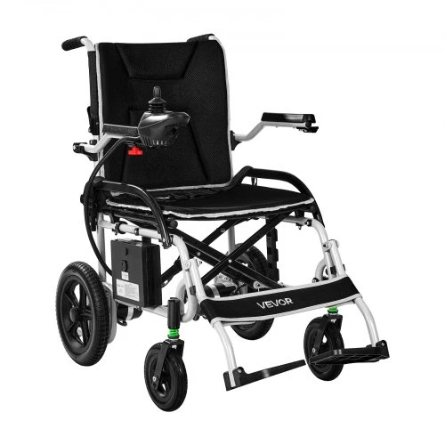 VEVOR Elektrinis neįgaliojo vežimėlis suaugusiesiems, sulankstomas, 100 kg, 19,3 km nuotolis