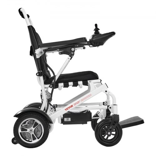 VEVOR Elektrinis neįgaliojo vežimėlis suaugusiems, 136 kg, sulankstomas, 21 km nuvažiuojamas atstumas, 53 cm sėdynė