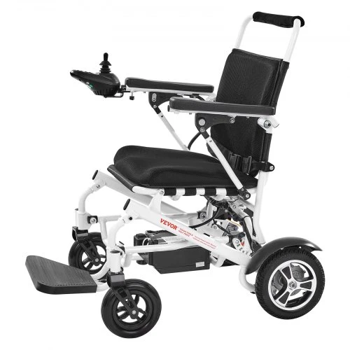 VEVOR Elektrinis neįgaliojo vežimėlis suaugusiems, 136 kg, sulankstomas, 21 km nuvažiuojamas atstumas, 53 cm sėdynė