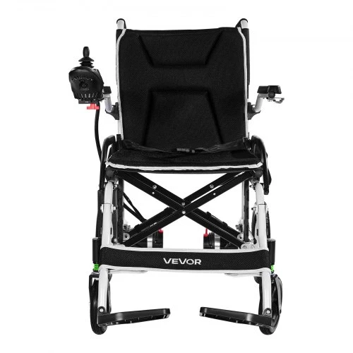 VEVOR Elektrinis neįgaliojo vežimėlis suaugusiesiems, sulankstomas, 100 kg, 19,3 km nuotolis