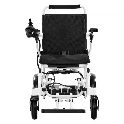 VEVOR Elektrinis neįgaliojo vežimėlis suaugusiems, sulankstomas, 136 kg, 21 km nuotolis