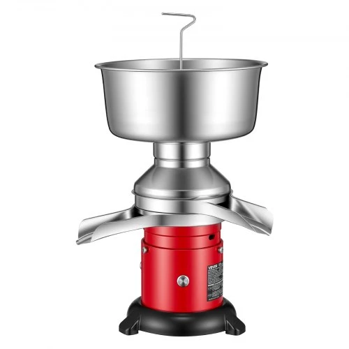 VEVOR Elektrinis pieno grietinėlės separatorius, 60 l/h, 10500 aps./min., 4,5 l, 40 W, 100–240 V