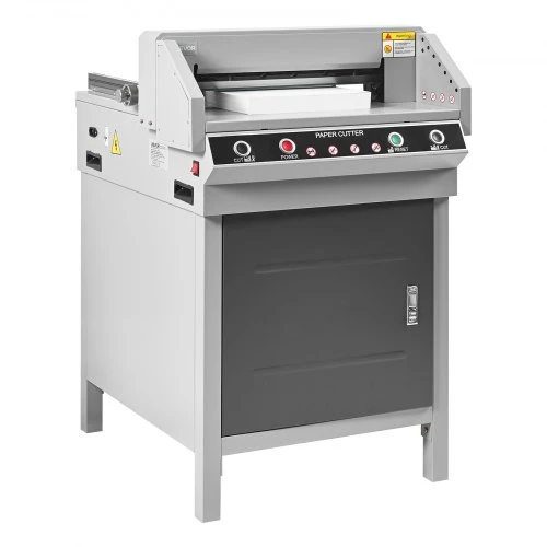 VEVOR Elektrinis popieriaus pjaustytuvas, 450 mm pjovimo plotis, 40 mm pjovimo storis, infraraudonųjų spindulių funkcija, G450V+